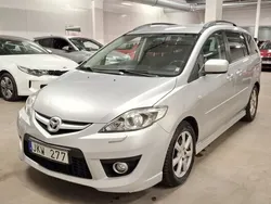 Grå Begagnad 2008 Mazda 5 Minibuss | 38 999 kr (Lite dyr)