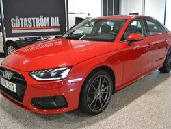 Röd Begagnad 2022 Audi A4 Advanced Sedan | 318 000 kr (Marknadspris)