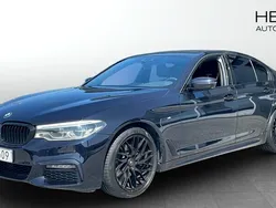 Svart (black) Begagnad 2018 BMW 520 M Sport Sedan | 279 900 kr (Marknadspris)