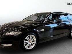 Svart Begagnad 2019 Jaguar XF Sportbrake Kombi | 189 900 kr
