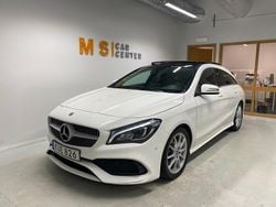 Vit Begagnad 2018 Mercedes CLA200 Shooting Brake AMG Kombi | 229 900 kr (Marknadspris)