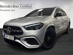 Silver (hightechsilver metallic ) Begagnad 2025 Mercedes GLA200 Premium SUV | 429 000 kr (Marknadspris)