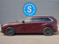 Röd (rödmetallic) Ny 2024 Mazda CX-80 Homura-Line SUV | 627 300 kr (Bra pris)