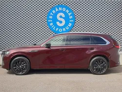Röd (rödmetallic) Ny 2024 Mazda CX-80 Homura-Line SUV | 677 300 kr (Dyr)