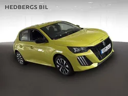 Svart Ny 2024 Peugeot 208 Active Halvkombi | 189 900 kr (Superpris)