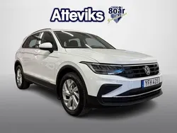 Vit Begagnad 2024 VW Tiguan SUV | 329 900 kr (Bra pris)