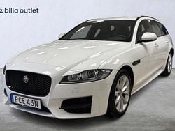 Vit Begagnad 2019 Jaguar XF Sportbrake R-Sport Kombi | 214 000 kr