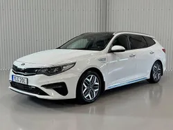 Vit Begagnad 2018 Kia Optima Hybrid Advance Sedan | 164 900 kr (Dyr)