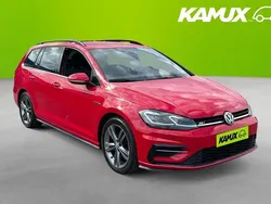 Röd Begagnad 2018 VW Golf VII Kombi | 139 700 kr (Marknadspris)