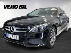 Svart Begagnad 2018 Mercedes C180 Avantgarde Kombi | 224 900 kr (Marknadspris)