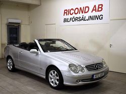 Silver Begagnad 2004 Mercedes CLK200 Elegance Cab | 119 900 kr (Dyr)