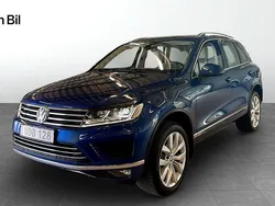 Blå Begagnad 2014 VW Touareg SUV | 219 900 kr (Bra pris)
