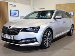 Silver Begagnad 2021 Skoda Superb LAURIN & KLEMENT Kombi | 309 900 kr (Marknadspris)