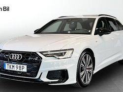 Glaciärvit metallic Begagnad 2024 Audi A6 S-Line Kombi | 579 000 kr (Lite dyr)