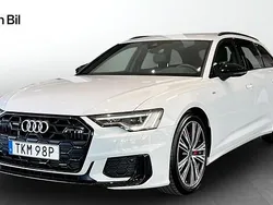 Glaciärvit metallic Begagnad 2024 Audi A6 S-Line Kombi | 609 000 kr (Dyr)