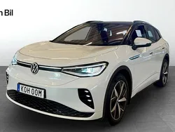 Vit (glacier white metallic bl) Begagnad 2021 VW ID.4 GTX SUV | 354 900 kr (Bra pris)