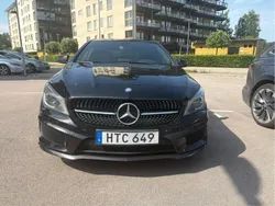 Svart Begagnad 2016 Mercedes CLA200 AMG Sportkupé | 195 000 kr (Marknadspris)
