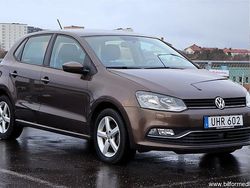 Brun metallic Begagnad 2016 VW Polo S Halvkombi | 119 500 kr (Bra pris)