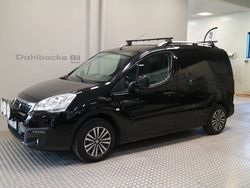 Svart Begagnad 2015 Peugeot Partner Van | 89 000 kr (Dyr)