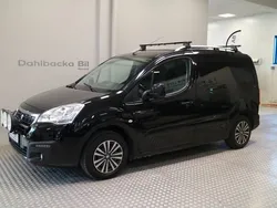 Svart Begagnad 2015 Peugeot Partner Minibuss | 99 000 kr (Dyr)
