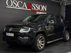Svart Begagnad 2017 VW Amarok Aventura Pickup | 239 900 kr (Marknadspris)