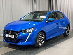 Blå Begagnad 2019 Peugeot 208 Allure Halvkombi | 149 900 kr (Marknadspris)