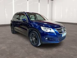 Mörkblå (blå) Begagnad 2008 VW Tiguan Sportline SUV | 89 900 kr (Marknadspris)
