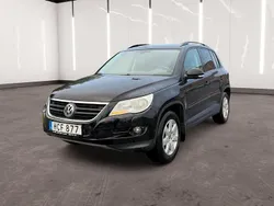 Svart Begagnad 2008 VW Tiguan SUV | 59 900 kr (Marknadspris)