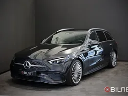 Grå Begagnad 2022 Mercedes C220 AMG Kombi | 399 900 kr (Lite dyr)