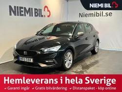 Svart Begagnad 2020 Seat Leon FR Halvkombi | 229 900 kr (Marknadspris)