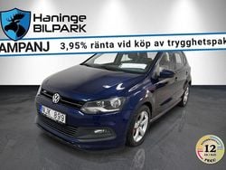 Blå Begagnad 2013 VW Polo R-line Halvkombi | 89 995 kr (Marknadspris)