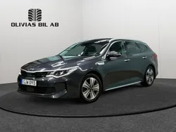 Grå Begagnad 2018 Kia Optima Hybrid Sport Sedan | 179 400 kr (Marknadspris)