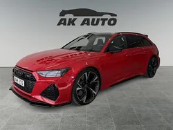 Röd Begagnad 2022 Audi RS6 Kombi | 1 099 000 kr (Bra pris)