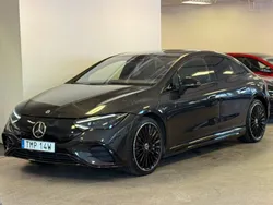 Grå Begagnad 2022 Mercedes EQE350 AMG line Sedan | 579 900 kr (Dyr)