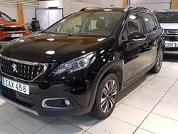 Svart Begagnad 2017 Peugeot 2008 Allure SUV | 129 900 kr (Marknadspris)