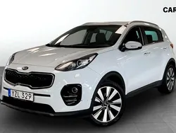 Vit (white) Begagnad 2017 Kia Sportage Advance SUV | 154 900 kr (Bra pris)