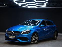 Blå Begagnad 2016 Mercedes A180 AMG Halvkombi | 149 900 kr (Marknadspris)