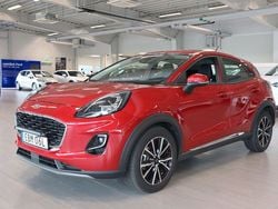 Röd Begagnad 2022 Ford Puma Titanium SUV | 244 800 kr (Marknadspris)