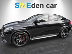 Svart Begagnad 2018 Mercedes GLE63 AMG AMG Sportkupé | 529 900 kr