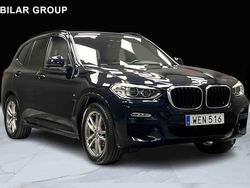 Svart Begagnad 2019 BMW X3 SUV | 349 000 kr