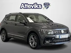 Mörkgrå Begagnad 2020 VW Tiguan GT SUV | 249 000 kr (Marknadspris)