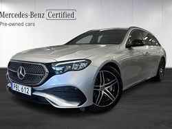 Silver Begagnad 2023 Mercedes E300 AMG line Kombi | 619 000 kr (Marknadspris)
