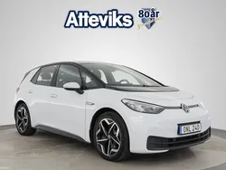 Vit Begagnad 2020 VW ID.3 Pro Performance Halvkombi | 199 900 kr (Marknadspris)