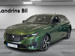 Grön Begagnad 2021 Peugeot 308 GT Halvkombi | 329 300 kr (Marknadspris)