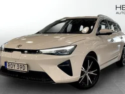 Vit (white) Begagnad 2022 MG MG5 EV Kombi | 229 900 kr (Bra pris)