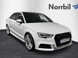 Vit Begagnad 2016 Audi A3 S-Line Sedan | 229 000 kr