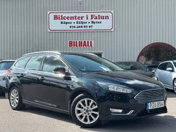 Svart Begagnad 2015 Ford Focus Titanium Kombi | 49 900 kr