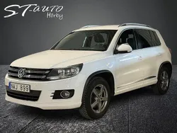 Vit Begagnad 2013 VW Tiguan R-line SUV | 99 900 kr (Lite dyr)