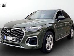 Grön (distriktgrön metallic) Begagnad 2024 Audi Q5 Sportback S-Line SUV | 589 000 kr (Marknadspris)
