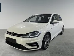 Vit Begagnad 2018 VW Golf VII R-line Halvkombi | 209 900 kr (Lite dyr)